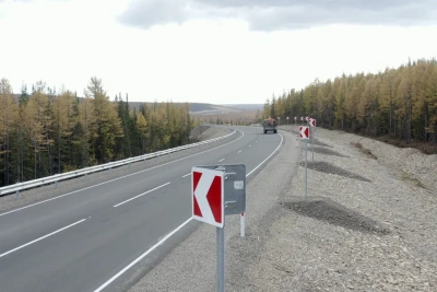 Якутии привели к нормативу ключевой участок трассы «Лена» на перевале Тит / ЯСИА   