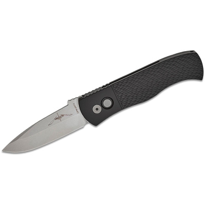 Автоматический складной нож Pro-Tech/Emerson CQC7, сталь CPM 20CV, рукоять алюминий, черный
