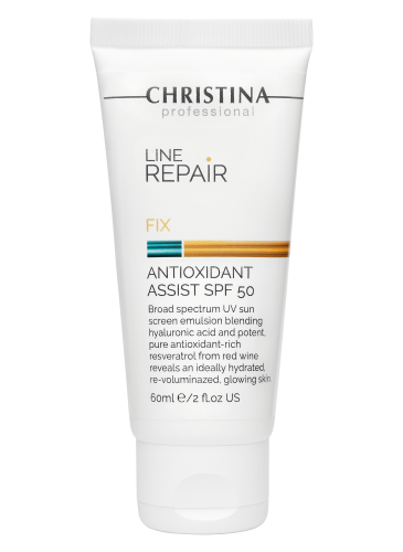 Line Repair Fix Antioxidant Assist SPF 50 - Антиоксидантный крем-флюид SPF 50, 60 мл