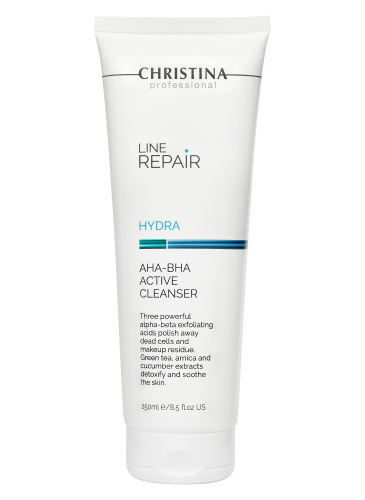 Line Repair Hydra AHA-BHA Active Cleanser - Очищающий активный гель с AHA-BHA кислотами, 250 мл