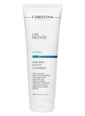 Line Repair Hydra AHA-BHA Active Cleanser - Очищающий активный гель с AHA-BHA кислотами, 250 мл