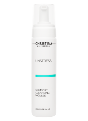Unstress Comfort Cleansing Mousse - Очищающий мусс-комфорт, 200 мл