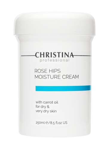 Rose Hips Moisture Cream with Carrot Oil for dry and very dry skin - Увлажняющий крем с маслом моркови для сухой и очень сухой кожи «Шиповник», 250 мл