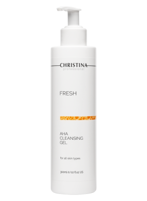 Fresh AHA Cleansing Gel for all skin types - Очищающий гель с фруктовыми кислотами для всех типов кожи, 300 мл