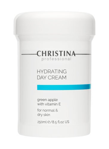 Hydrating Day Cream Green Apple + Vitamin E for normal and dry skin - Увлажняющий дневной крем с витамином Е для нормальной и сухой кожи «Зеленое яблоко», 250 мл