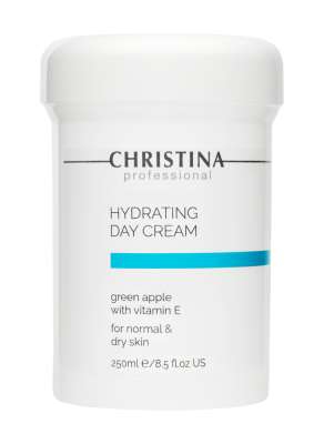 Hydrating Day Cream Green Apple + Vitamin E for normal and dry skin - Увлажняющий дневной крем с витамином Е для нормальной и сухой кожи «Зеленое яблоко», 250 мл