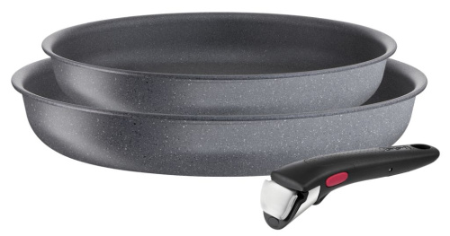 Набор посуды со съемной ручкой Tefal Ingenio Natural Force 3 предмета 22/26 см L3969202