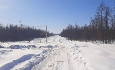 Ключевую линию электропередачи отремонтировали в Усть-Алданском районе Якутии / ЯСИА   
