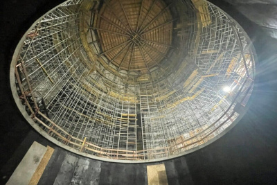 Высотные работы ​ведутся в Арктическом центре эпоса и искусств / ЯСИА   