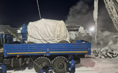 В село Русское Устье везут резервный источник питания / ЯСИА   