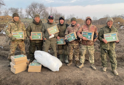 Опорные пункты Якутии доставили военнослужащим подарки ко Дню защитника Отечества / ЯСИА   