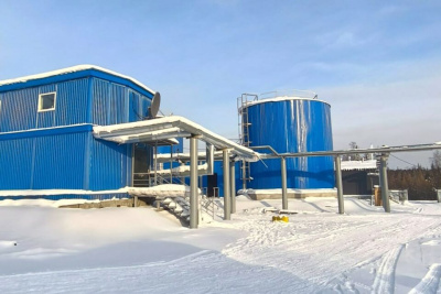 В селе Бердигестях в марте завершится строительство водоочистных сооружений / ЯСИА   