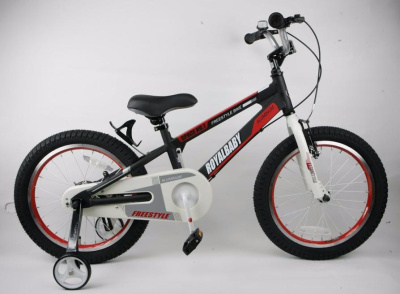 Детский велосипед Royal Baby Freestyle Space №1 18, год 2020, цвет Черный