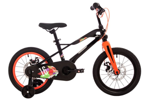 Детский велосипед Novatrack Lynx 16, год 2024, цвет Черный