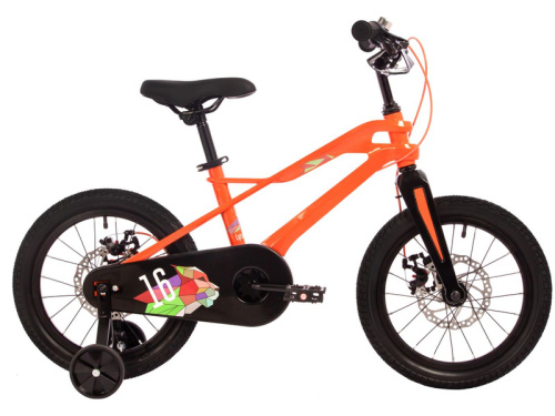 Детский велосипед Novatrack Lynx 16, год 2024, цвет Оранжевый
