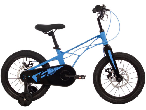 Детский велосипед Novatrack Blast 16, год 2024, цвет Синий