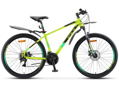 Горный велосипед Stels Navigator 645 MD 26 V010, год 2025, цвет Зеленый, ростовка 20