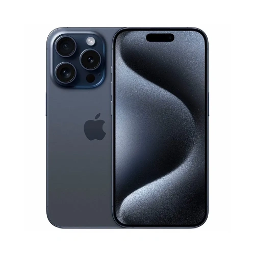 Смартфон Apple iPhone 15 Pro 256Gb (Blue Titanium) (eSIM)