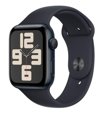Смарт-часы Apple Watch SE (2024) 40mm Midnight Aluminium Case with Midnight Sport Band (S/M)
