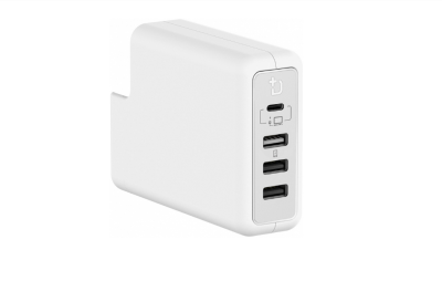 Адаптер DockCase P1 QC61 USB-C/2xUSB 3.0/ 1xUSB 2.0 для MacBook Pro 13" (White)
