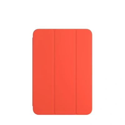 Чехол-книжка Smart Folio Cover для Apple iPad mini 7 (2024) (полиуретан с подставкой) (Electric Orange)