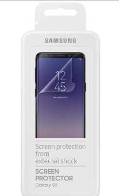 Защитная пленка Samsung для Galaxy S9 (прозрачная) (ET-FG960CTEGRU)