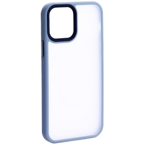 Чехол-накладка Dfans Design для Apple iPhone 13 Pro пластиковый (матовый белый)