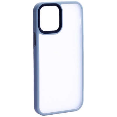 Чехол-накладка Dfans Design для Apple iPhone 13 Pro пластиковый (матовый белый)