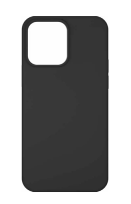 Чехол-накладка FaisON Soft Matte Series для Apple iPhone 13 Pro Max силиконовый (матовый черный)