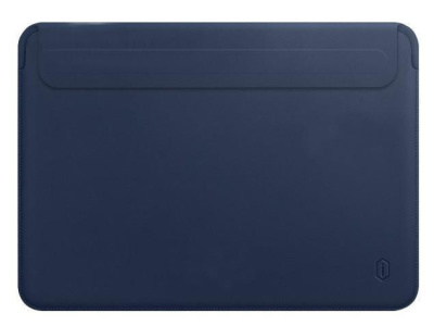 Чехол для ноутбука WIWU Skin New Pro II PU Leather Sleeve для Apple MacBook Pro 14 (2021) (синий)