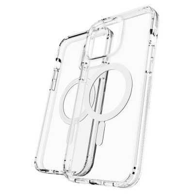 Чехол-накладка Zagg Clear Snap Magsafe для iPhone 14 Plus пластиковый (прозрачный)