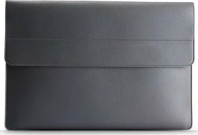 Чехол-конверт Tech-Protect Chloi для Apple MacBook 13" искусственная кожа (темно-серый)