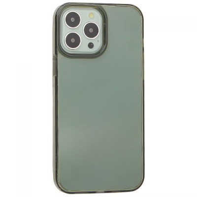 Чехол-накладка Kzdoo Guardian Case для iPhone 14 силиконовый (прозрачно-черный)