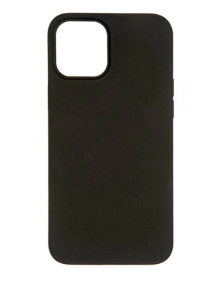 Чехол-накладка Comma Royal Series Case для iPhone 14 Pro Max натуральная кожа (черный)