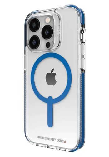 Чехол-накладка Zagg Santa Cruz Snap MagSafe для iPhone 14 Pro Max пластиковый (синий)