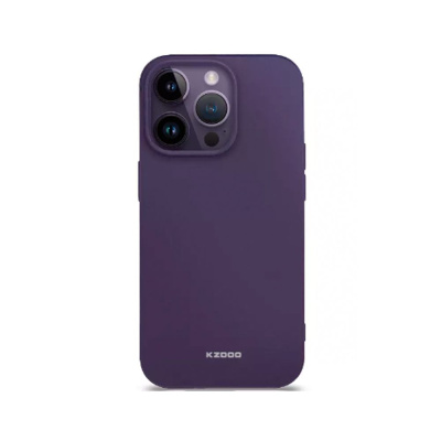 Чехол-накладка Kzdoo Q Series для Apple iPhone 14 Pro силиконовый (фиолетовый)