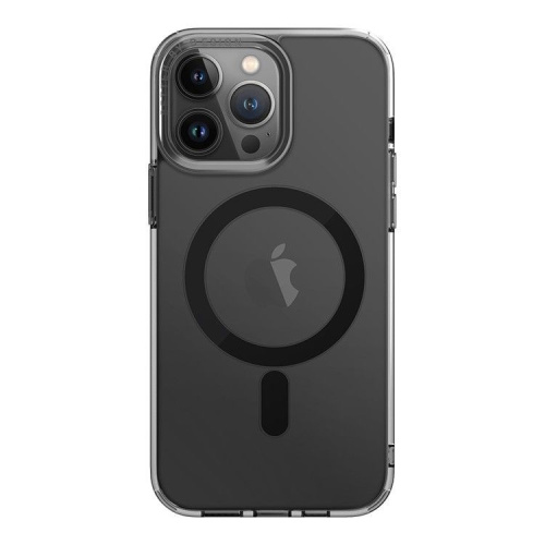 Чехол-накладка Kzdoo Mag Ares Magsafe для iPhone 14 Pro пластиковый (черная рамка)
