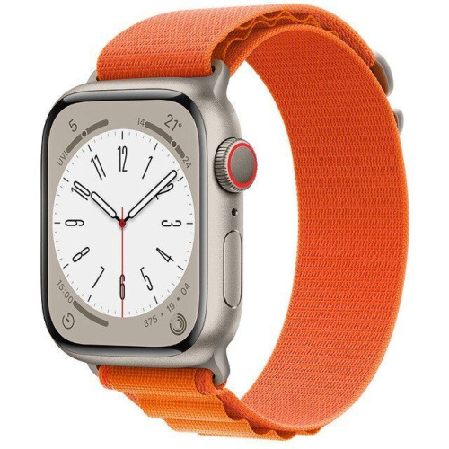 Ремешок Mutural Watch Band Alpine Loopback Series для Apple Watch 38/40/41mm (Orange)