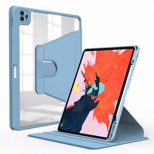 Чехол-книжка WIWU Waltz Rotative Case для Apple iPad 10 (10.9) 2022 (полиуретан с подставкой) (голубой)