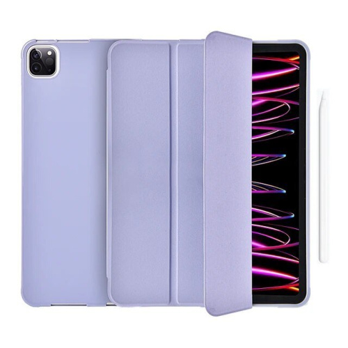 Чехол-книжка WIWU Classic II Case для Apple iPad 10 (10.9) 2022 (полиуретан с подставкой) (GF-02) (фиолетовый)