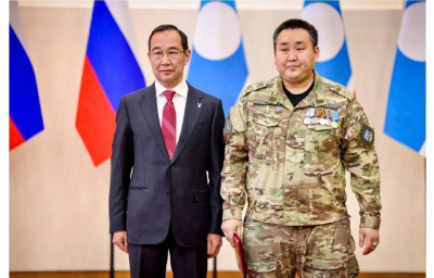 Медалью «За заслуги перед Отечеством» II степени наградили инструктора центра «Воин» в Якутске / ЯСИА Якутск Якутск Республика Саха (Якутия)