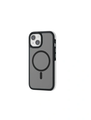 Чехол-накладка Wiwu Magsafe (ZKK-012) для Apple iPhone 15 пластиковый (черный)