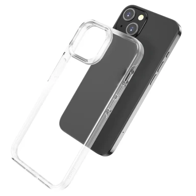 Чехол-накладка Hoco Crystal Diamond для iPhone 14 пластиковый (прозрачный)