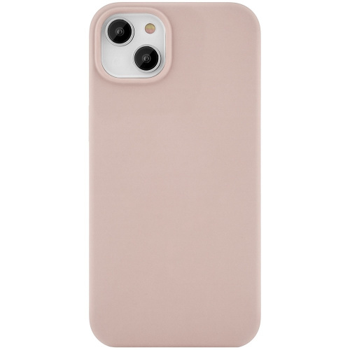 Чехол-накладка Silicone Case Series для Apple iPhone 15 Pro Max (лилово-бежевый)