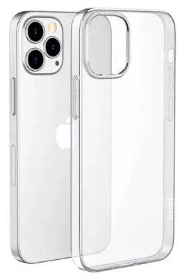 Чехол-накладка Hoco Light Series TPU для iPhone 15 Pro силиконовый (прозрачный)