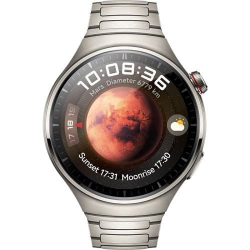 Умные часы  HUAWEI Watch 4 Pro LTE, титановый ремешок