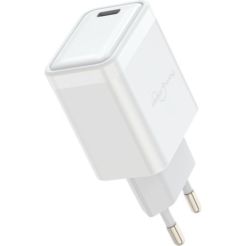 Зарядное устройство сетевое Stellarway USB-C PD 20W, белый