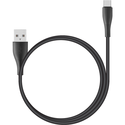 Кабель Stellarway USB A/Type-C 2,1А 1м, черный