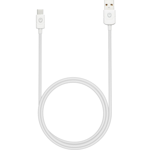 Кабель Gerffins USB-A - Type-C, 3,1A, 1м., белый