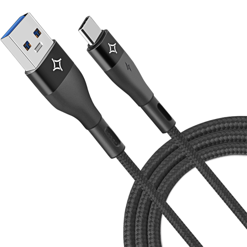 Кабель Stellarway USB A/Type-C 0,5 м, черный